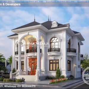 Exterior House Luxury Villa Luxury  House House Front Design Home Front Design-5727