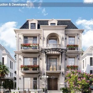 Exterior House Luxury Villa Luxury  House House Front Design Home Front Design-5732