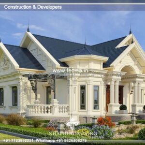 Exterior House Luxury Villa Luxury  House House Front Design Home Front Design-5744