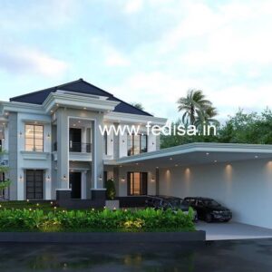 Exterior House Luxury Villa Luxury  House House Front Design Home Front Design-5769