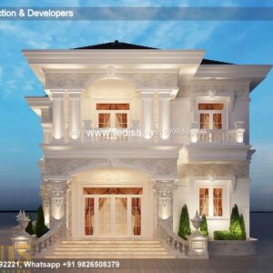 Exterior House Luxury Villa Luxury  House House Front Design Home Front Design-5799