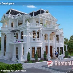Exterior House Luxury Villa Luxury  House House Front Design Home Front Design-5806