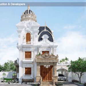 Exterior House Luxury Villa Luxury  House House Front Design Home Front Design-5823