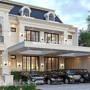 Exterior House Luxury Villa Luxury  House House Front Design Home Front Design-5871