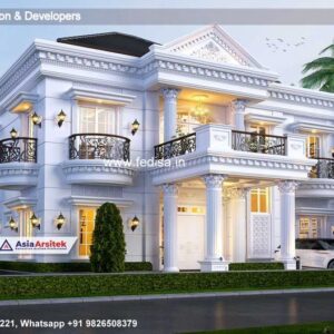 Exterior House Luxury Villa Luxury  House House Front Design Home Front Design-5904