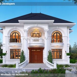 Exterior House Luxury Villa Luxury  House House Front Design Home Front Design-5984