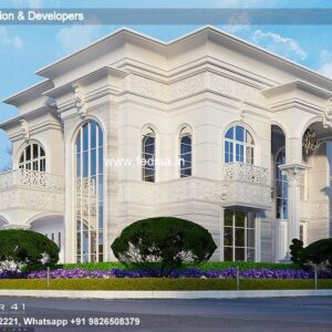 Exterior House Luxury Villa Luxury  House House Front Design Home Front Design-6005