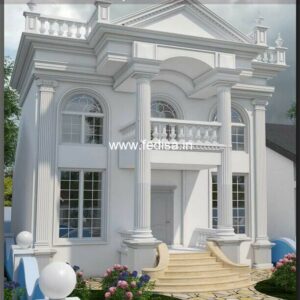 Exterior House Luxury Villa Luxury  House House Front Design Home Front Design-6041