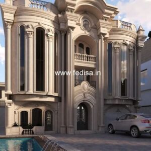 Exterior House Luxury Villa Luxury  House House Front Design Home Front Design-6079