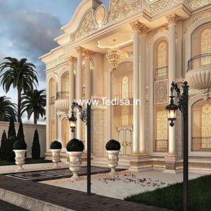 Exterior House Luxury Villa Luxury  House House Front Design Home Front Design-6093