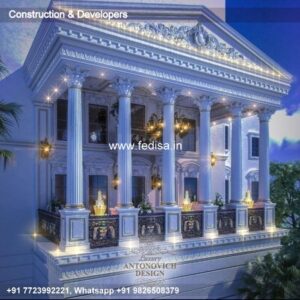 Exterior House Luxury Villa Luxury  House House Front Design Home Front Design-6112