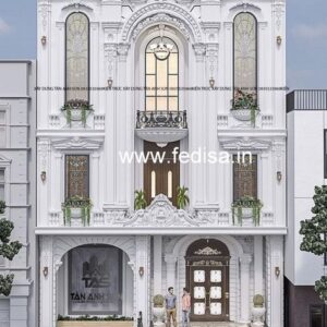 Exterior House Luxury Villa Luxury  House House Front Design Home Front Design-6152