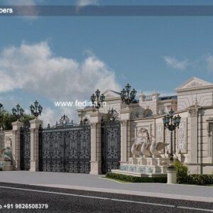Exterior House Luxury Villa Luxury  House House Front Design Home Front Design-6155