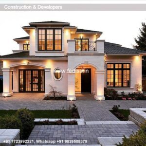 Exterior House Luxury Villa Luxury  House House Front Design Home Front Design-6262