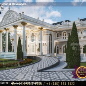 Exterior House Luxury Villa Luxury  House House Front Design Home Front Design-6413
