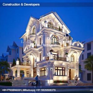 Exterior House Luxury Villa Luxury  House House Front Design Home Front Design-6421