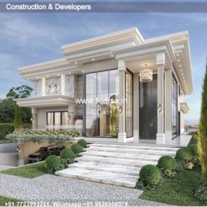 Exterior House Luxury Villa Luxury  House House Front Design Home Front Design-6439