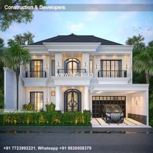 Exterior House Luxury Villa Luxury  House House Front Design Home Front Design-6462