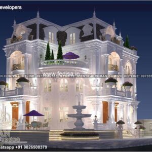 Exterior House Luxury Villa Luxury  House House Front Design Home Front Design-6555