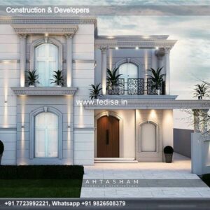 Exterior House Luxury Villa Luxury  House House Front Design Home Front Design-6572