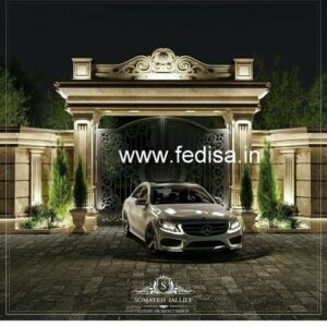 Exterior House Luxury Villa Luxury  House House Front Design Home Front Design-6601