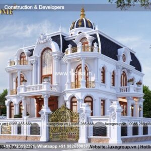Exterior House Luxury Villa Luxury  House House Front Design Home Front Design-6609
