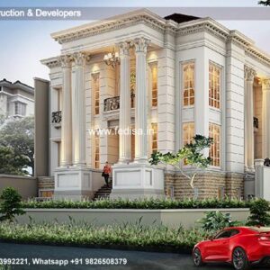 Exterior House Luxury Villa Luxury  House House Front Design Home Front Design-6614