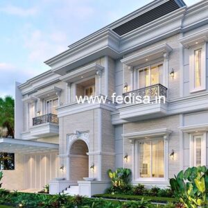 Exterior House Luxury Villa Luxury  House House Front Design Home Front Design-6621