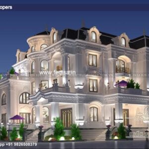 Exterior House Luxury Villa Luxury  House House Front Design Home Front Design-6779