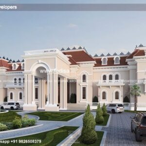 Exterior House Luxury Villa Luxury  House House Front Design Home Front Design-6787