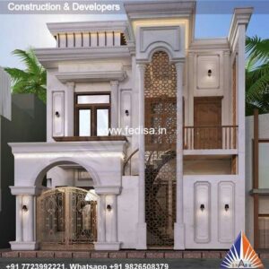Exterior House Luxury Villa Luxury  House House Front Design Home Front Design-6846