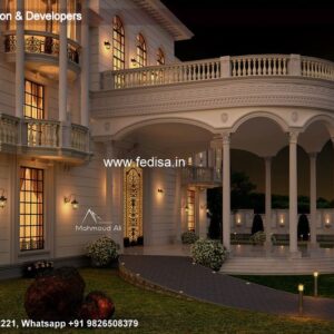 Exterior House Luxury Villa Luxury  House House Front Design Home Front Design-6865