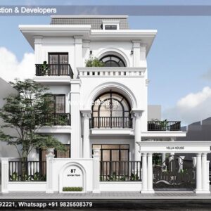 Exterior House Luxury Villa Luxury  House House Front Design Home Front Design-6949
