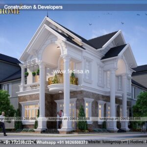 Exterior House Luxury Villa Luxury  House House Front Design Home Front Design-6954