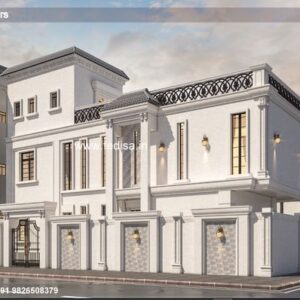 Exterior House Luxury Villa Luxury  House House Front Design Home Front Design-6976