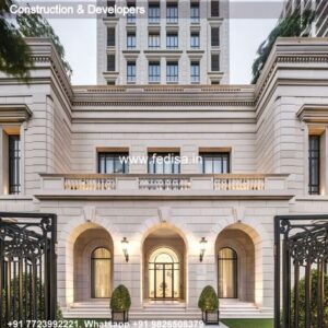 Exterior House Luxury Villa Luxury  House House Front Design Home Front Design-7023