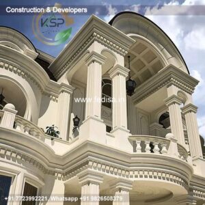 Exterior House Luxury Villa Luxury  House House Front Design Home Front Design-7031