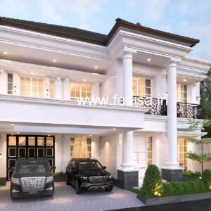 Exterior House Luxury Villa Luxury  House House Front Design Home Front Design-7037