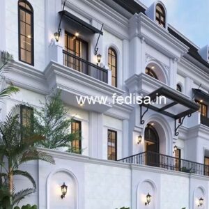 Exterior House Luxury Villa Luxury  House House Front Design Home Front Design-7063