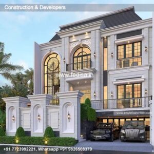 Exterior House Luxury Villa Luxury  House House Front Design Home Front Design-7065