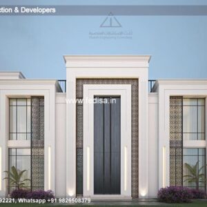 Exterior House Luxury Villa Luxury  House House Front Design Home Front Design-7076