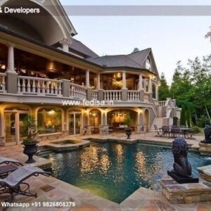 Exterior House Luxury Villa Luxury  House House Front Design Home Front Design-7107