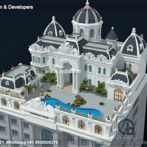 Exterior House Luxury Villa Luxury  House House Front Design Home Front Design-7149