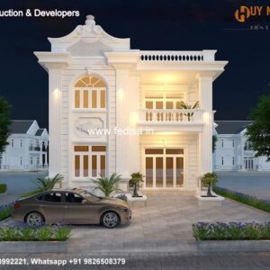 Exterior House Luxury Villa Luxury  House House Front Design Home Front Design-7165