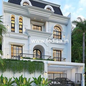 Exterior House Luxury Villa Luxury  House House Front Design Home Front Design-7177