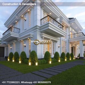 Exterior House Luxury Villa Luxury  House House Front Design Home Front Design-7181