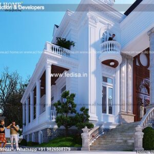 Exterior House Luxury Villa Luxury  House House Front Design Home Front Design-7203