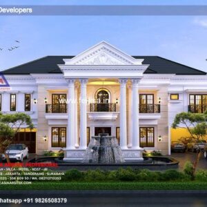 Exterior House Luxury Villa Luxury  House House Front Design Home Front Design-7225