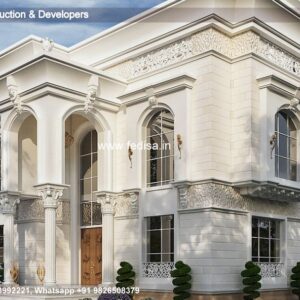 Exterior House Luxury Villa Luxury  House House Front Design Home Front Design-7233