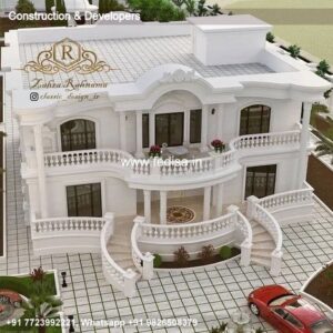 Exterior House Luxury Villa Luxury  House House Front Design Home Front Design-7238